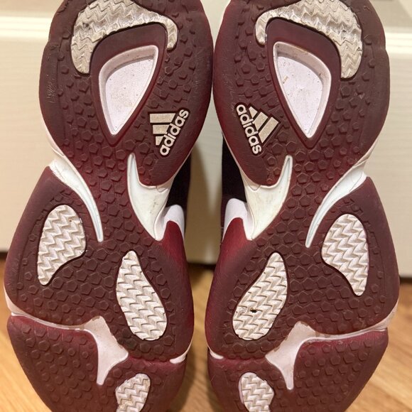 Adidas Impact FLX II (burgundy with original box) men's size 8 - Picture 7 of 9